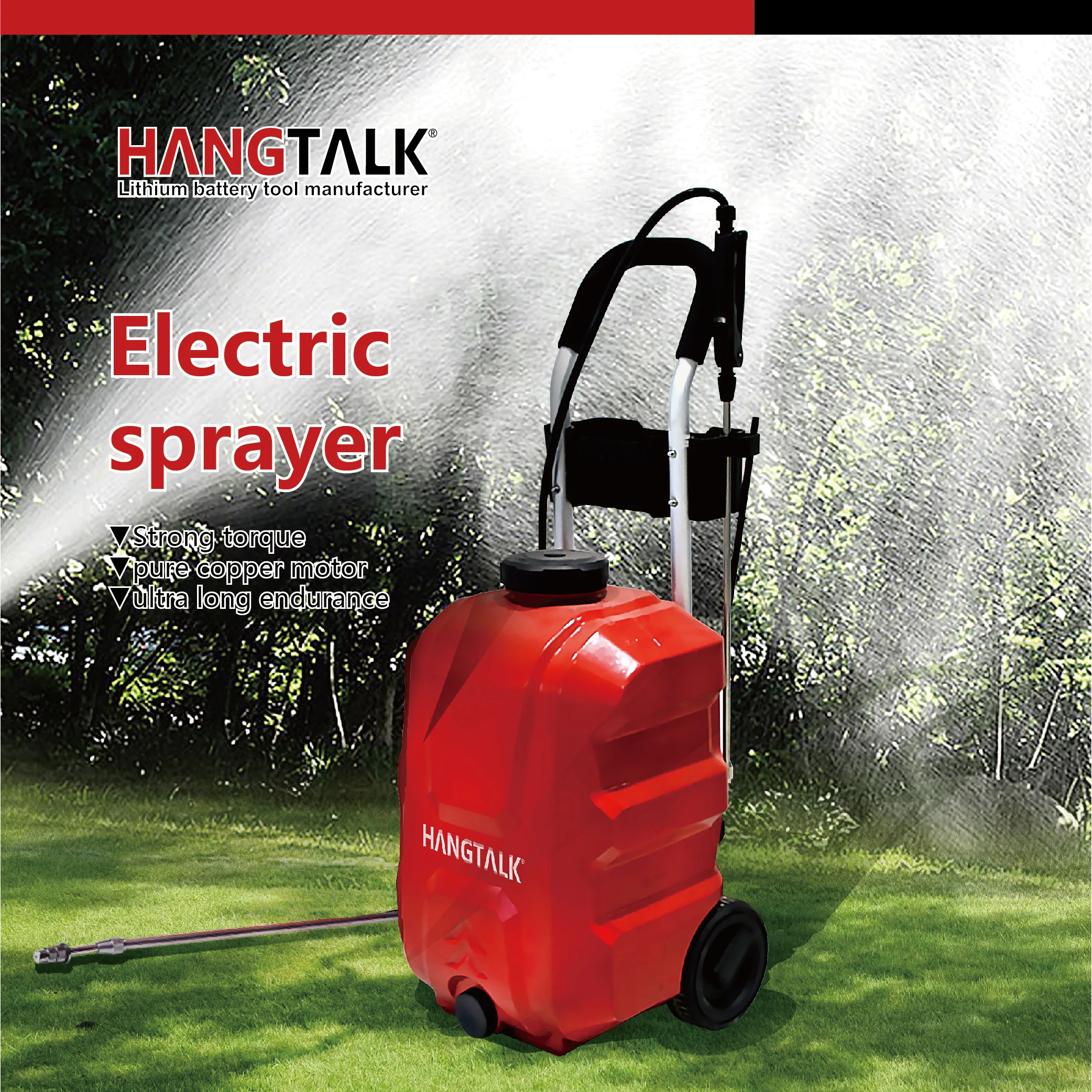 2025 Spruzzatore elettrico per attrezzi agricoli da giardino elettrici