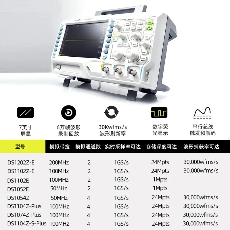 Suitable For Universal DS1202Z-E Industrial Multi-channel Digital Oscilloscope DS1102Z-E With A Bandwidth Of 200MHz