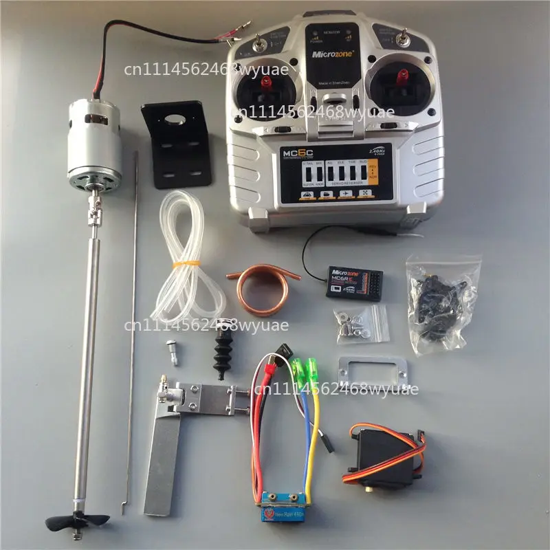 500m Range Full Set RC Boat 775 Motor 480A ESC W/MC6C Remote Control Speed Boat