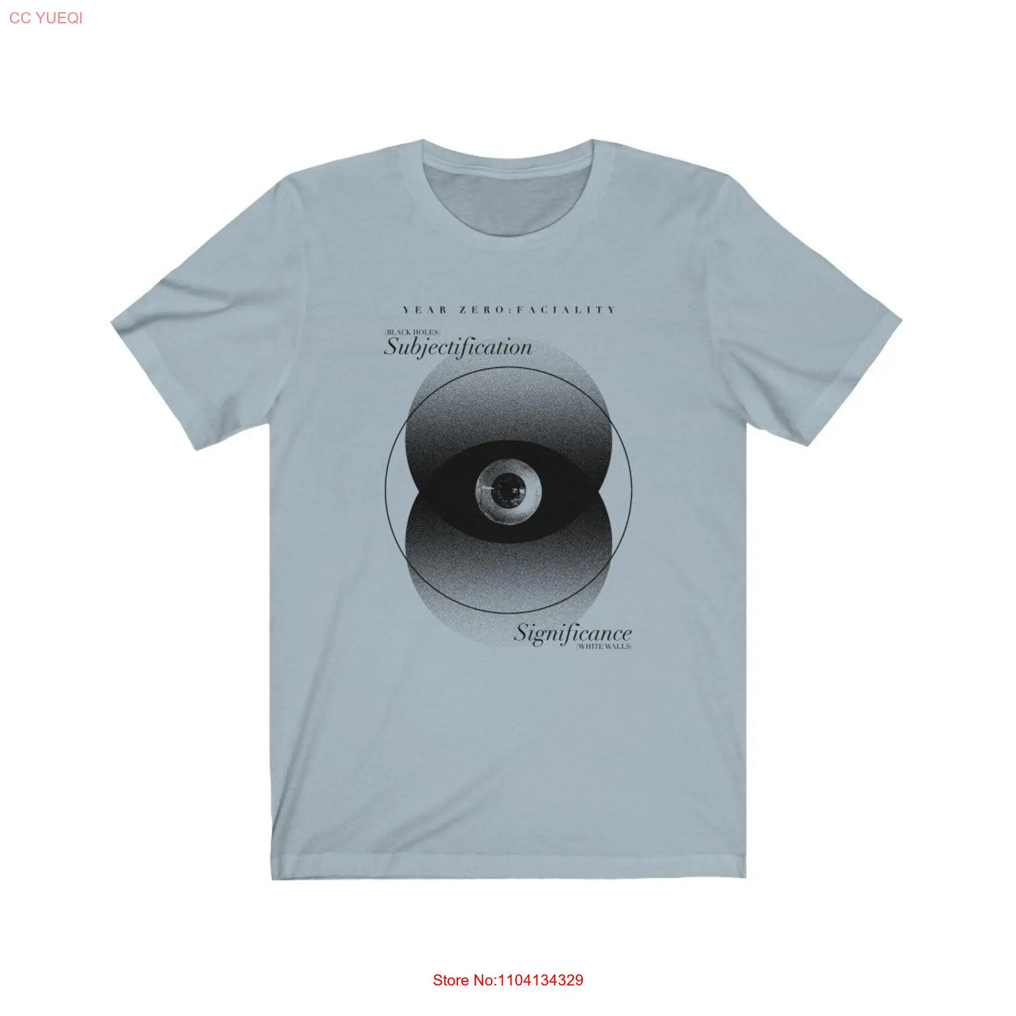 Deleuze and Guattari Faciality Plateau Philosophy T shirt long or short sleeves