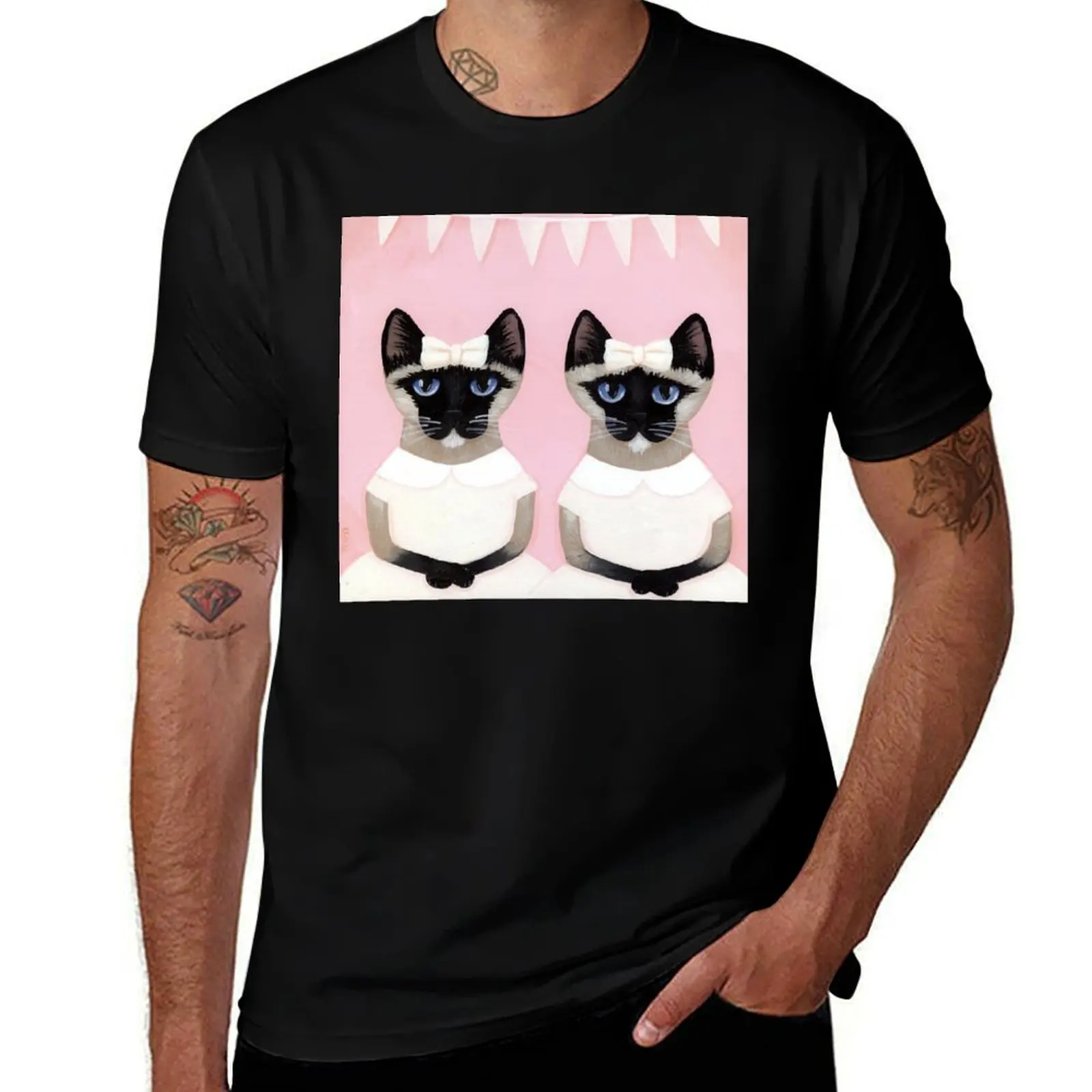 

The Siamese Sisters T-Shirt t shirts for man graphic cars man t shirt summer T-Shirt