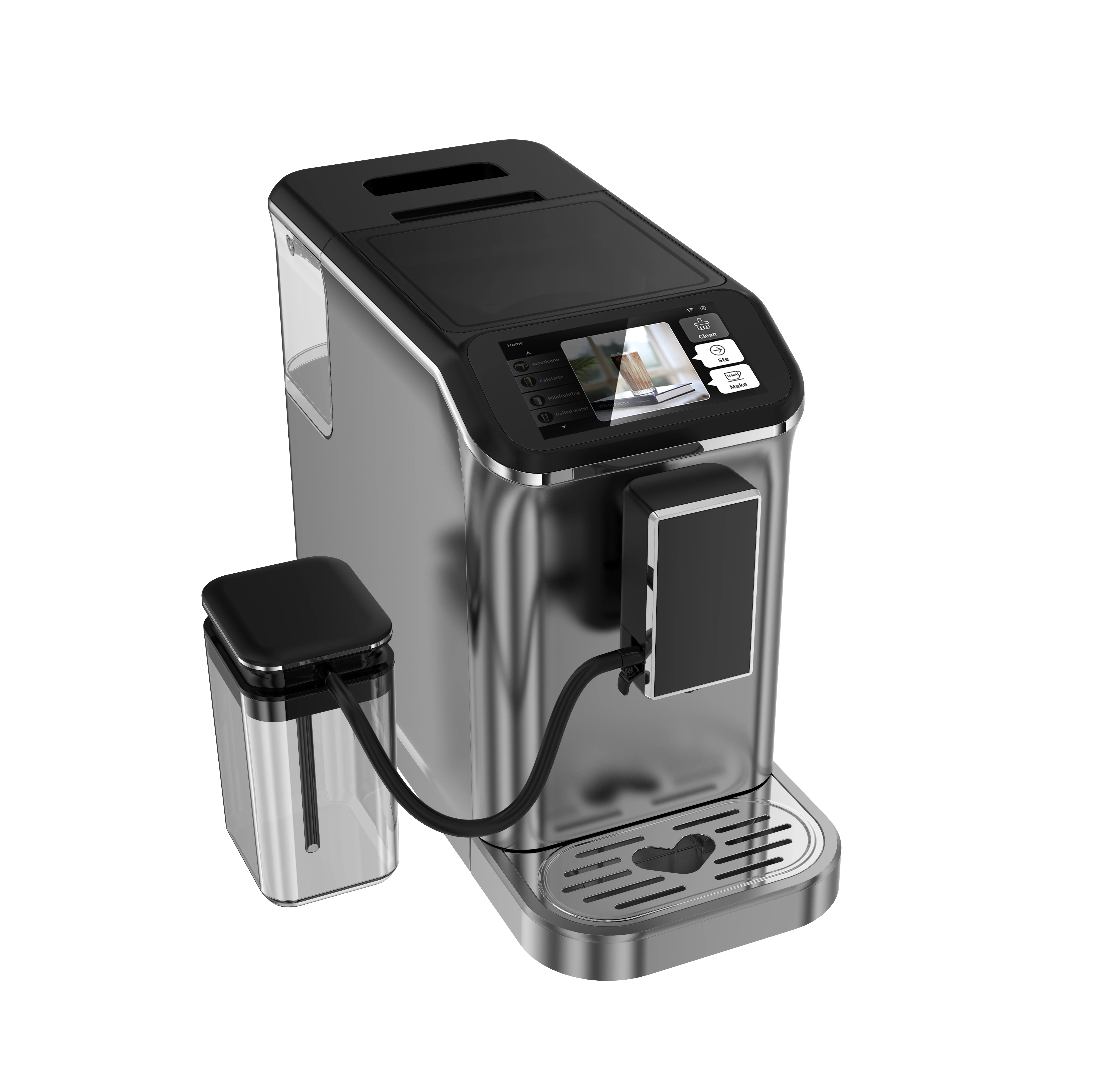 

#For Carefor 4.3" Touch Screen New Style Latte Cappuccino Fully Automatic Coffee Espresso Machine