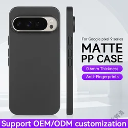 Hot Selling 0.5mm Nano Slim Case for Google Pixel 7 8 9Pro XL Precise PP Matte Thin Phone Case for Pixel 9 Pro XL