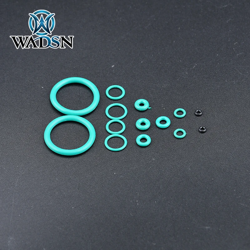 WADSN Fluorine Rubber O Ring Set For  Airsoft Glock G17 G19 Pistol Magazine GBB Kublai P1 Seal Gasket Gun Accessory