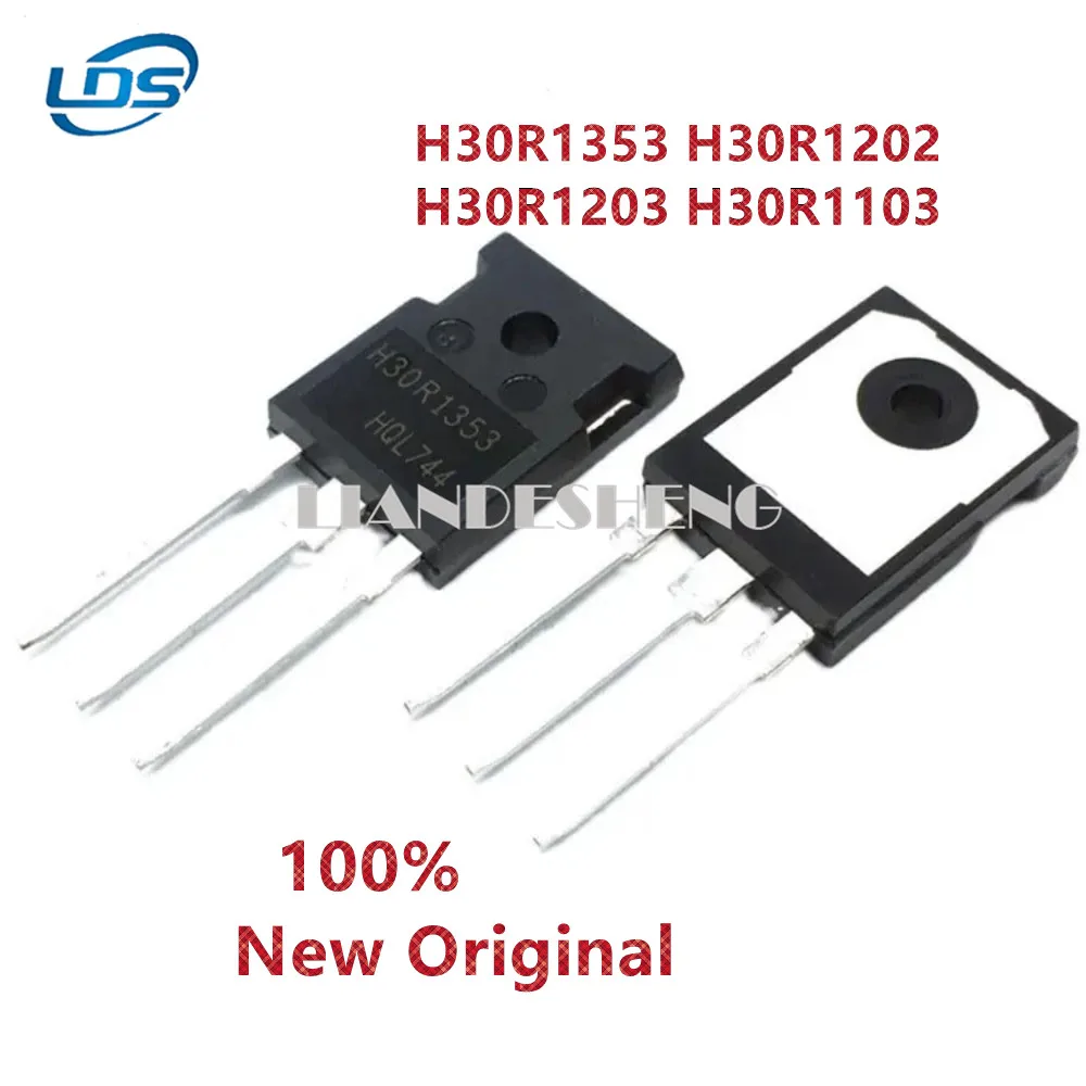 10pcs/Lot 100% New and Original Induction Power Tube IGBT  Transistor TO-247 H30R1353 IHW30N135R3 H30R1202 H30R1203 H30R1103