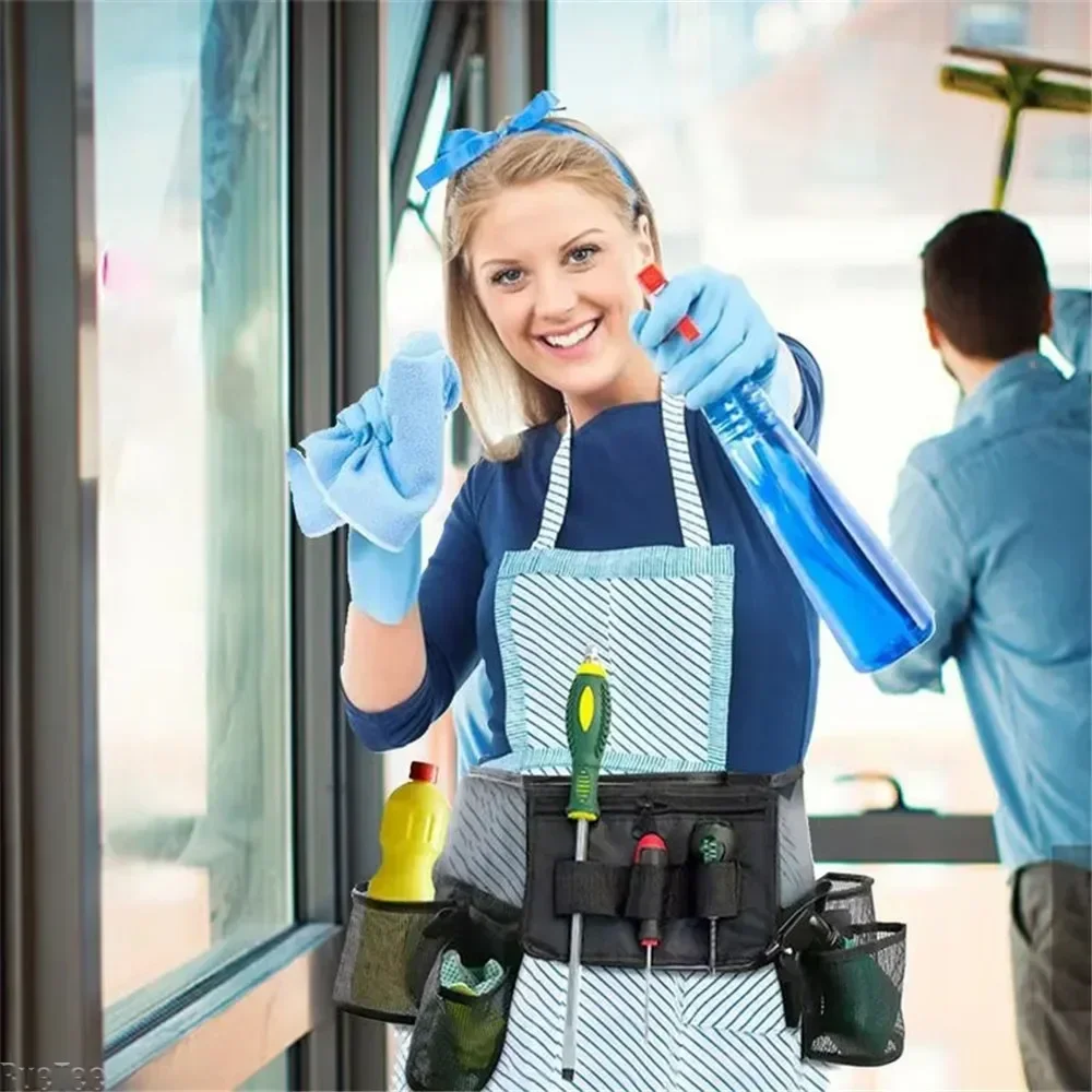 

Waterproof Breathable Cleaning Waist Bag Property Management Sanitation Hotel Catering Workers Maintenance Tools Packaging