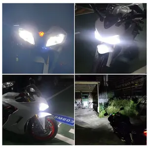 12000LM 60W H7 Motorrad Leuchtturm H7 CSP LED LED Light Light Lüfter ohne Mini-Größe Design für Yamaha YZF R1 R3 2007-2018 8 Hauptverkauf Leuchtturm Yamaha R3 - №3