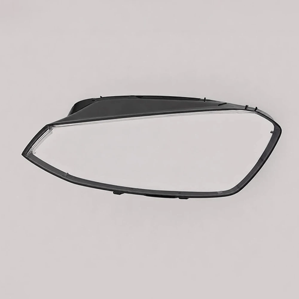 Replacement Clear Anti‑UV Scratch Resistant Headlight Lens Cover Fit For Volkswagen Golf 7 2014‑2017 Headlamp Shell Housing