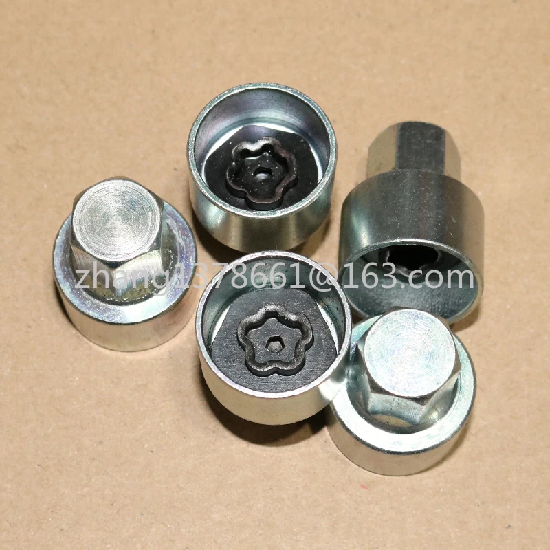 

For BMW X1 7 Series 3 Series 5 Series Tires Anti-theft Screws Removal Tools Wrench Key Hoop