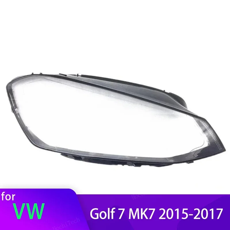 

Transparent Front Headlights Lens Shell Cover Lampcover Lampshade for Volkswagen VW Golf 7 MK7 GTI 2015 2016 2017