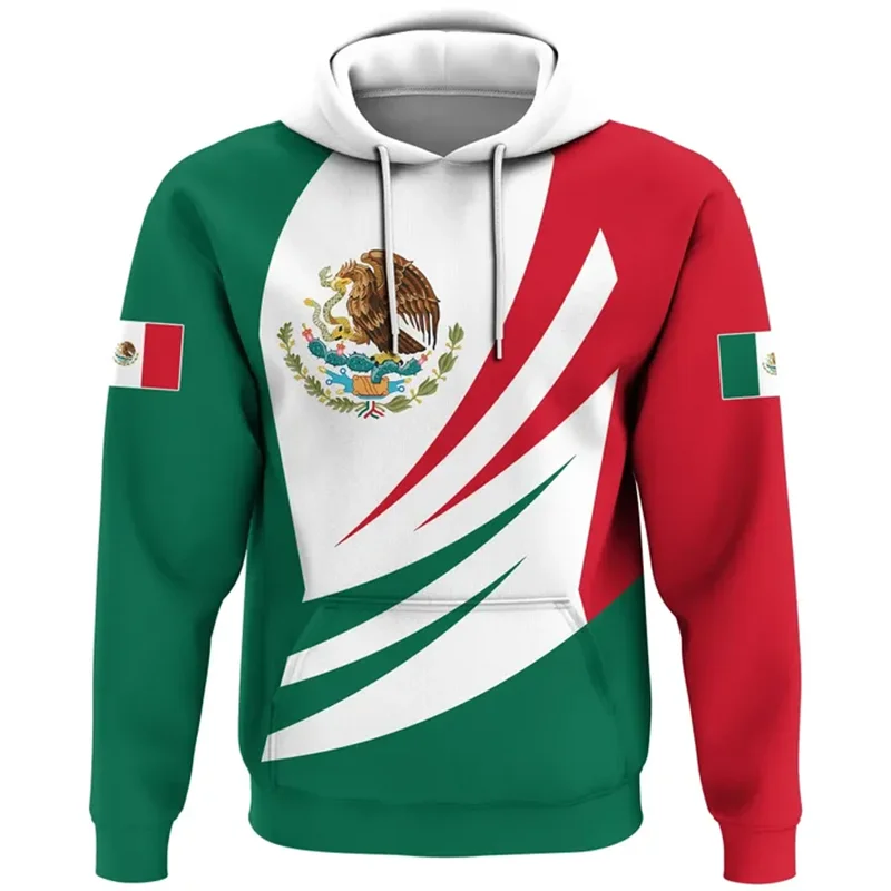 

Mexico Flag 3D Print Hoodies Men Clothes new in hoodies & sweatshirts Autumn Winter Male Hoody Skull Tracksuit y2k Sweatshirts