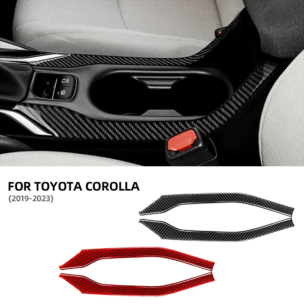 Real interior Interior Accessories Carbon Fiber Car Stickers For Toyota Corolla 2019 2020 2021 2022 2023 신기한자동차용품 차량용품 Tools