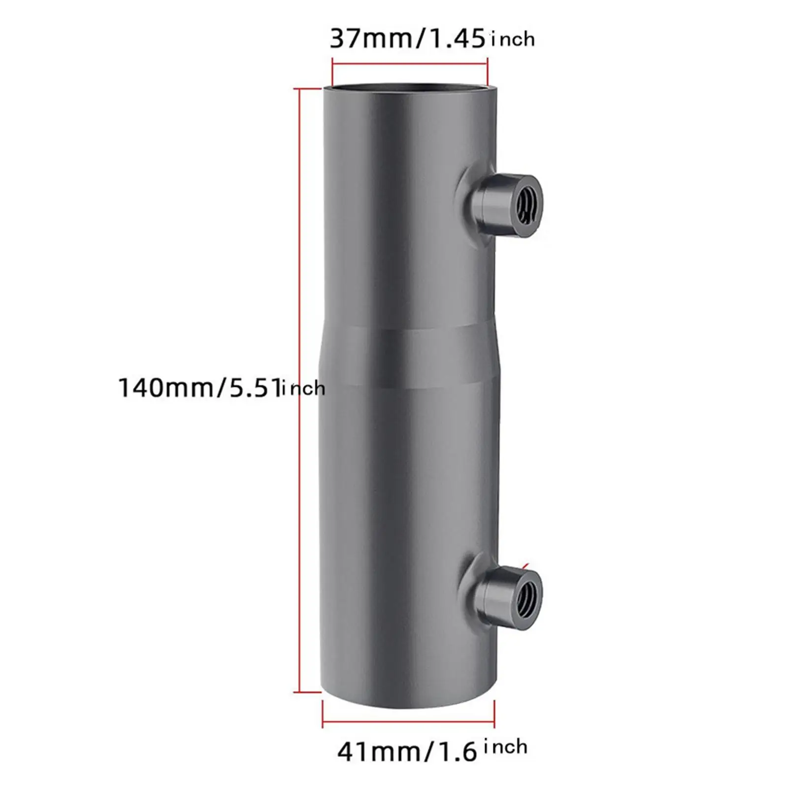 Satellite Antenna Pipe Adapter Satellite Signal Equipment Adaptor Rustproof Easy to Install Pole Mount Adaptor for V2 Gen2 Rvs