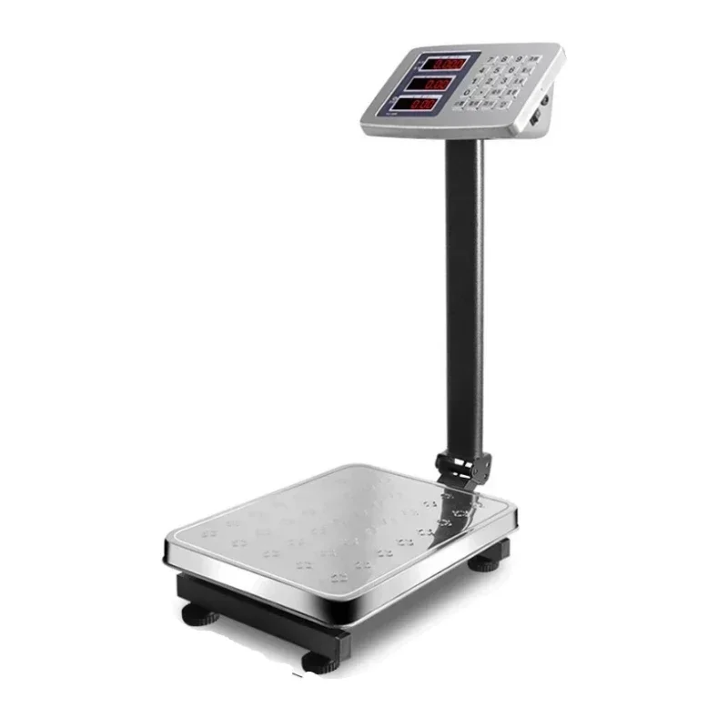 

Electronic Scale 100kg, Folding Scale, Stainless Steel Material, Waterproof, Commercial Desktop Stainless Steel 150kg