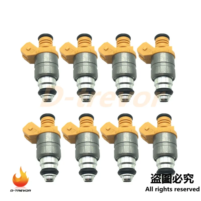 8pcs OEM Fuel Injector Nozzle 96620255 For Chevrolet Daewoo Matiz M200 M250 0.8 1.0 ADG02801