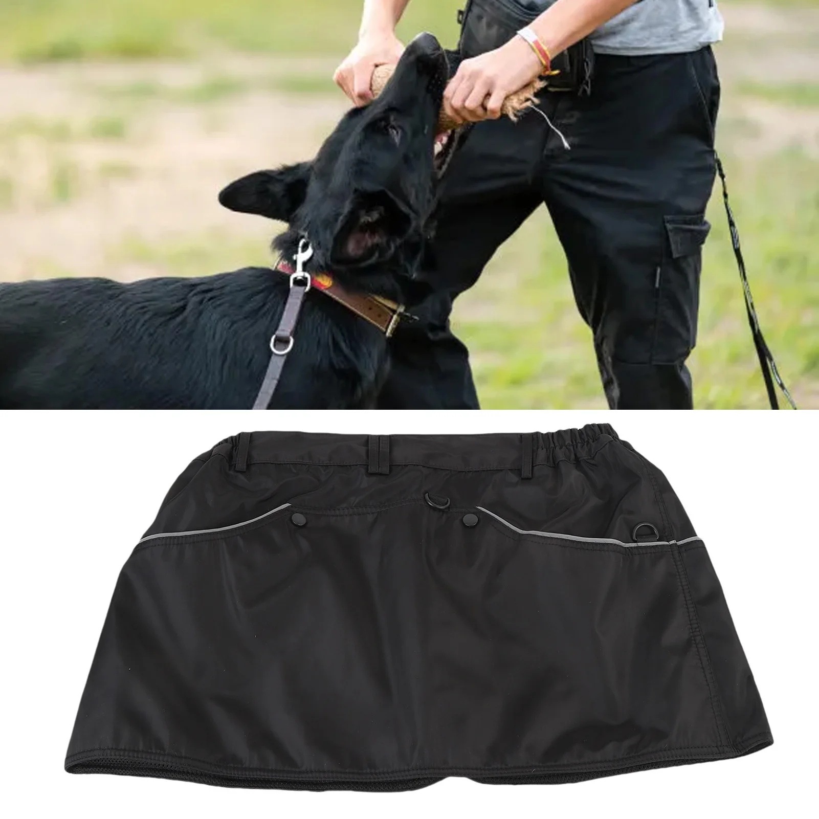 

Dog Training Treat Pouch Versatile Waterproofing Dog Training Waist Pouch Apron Large Capacity Pockets for Training Activity