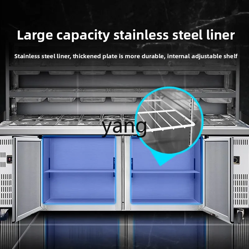 XZ  Malatang fresh-keeping display cabinet commercial refrigerated a la carte dishes vertical air curtain cabinet