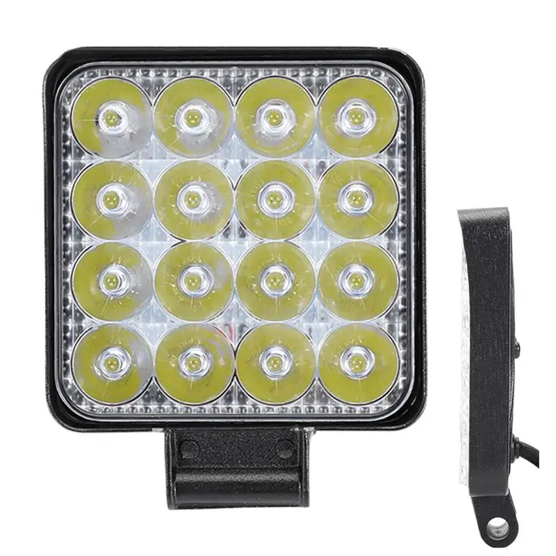 

Waterproof Mini LED Work Light Off Road Spotlight Square Work Light Auto Light Fog Lamp Headlights Vehicle Floodlight