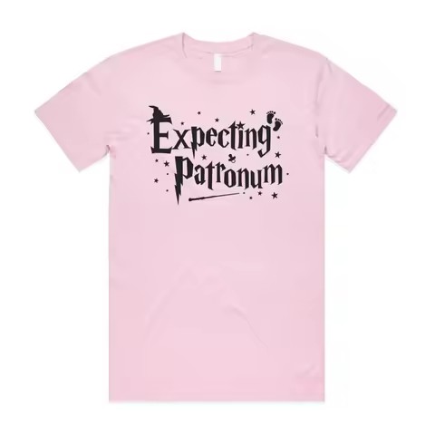 Expecting Patronum T Shirt Funny Expecto Pregnancy Reveal Baby Shower