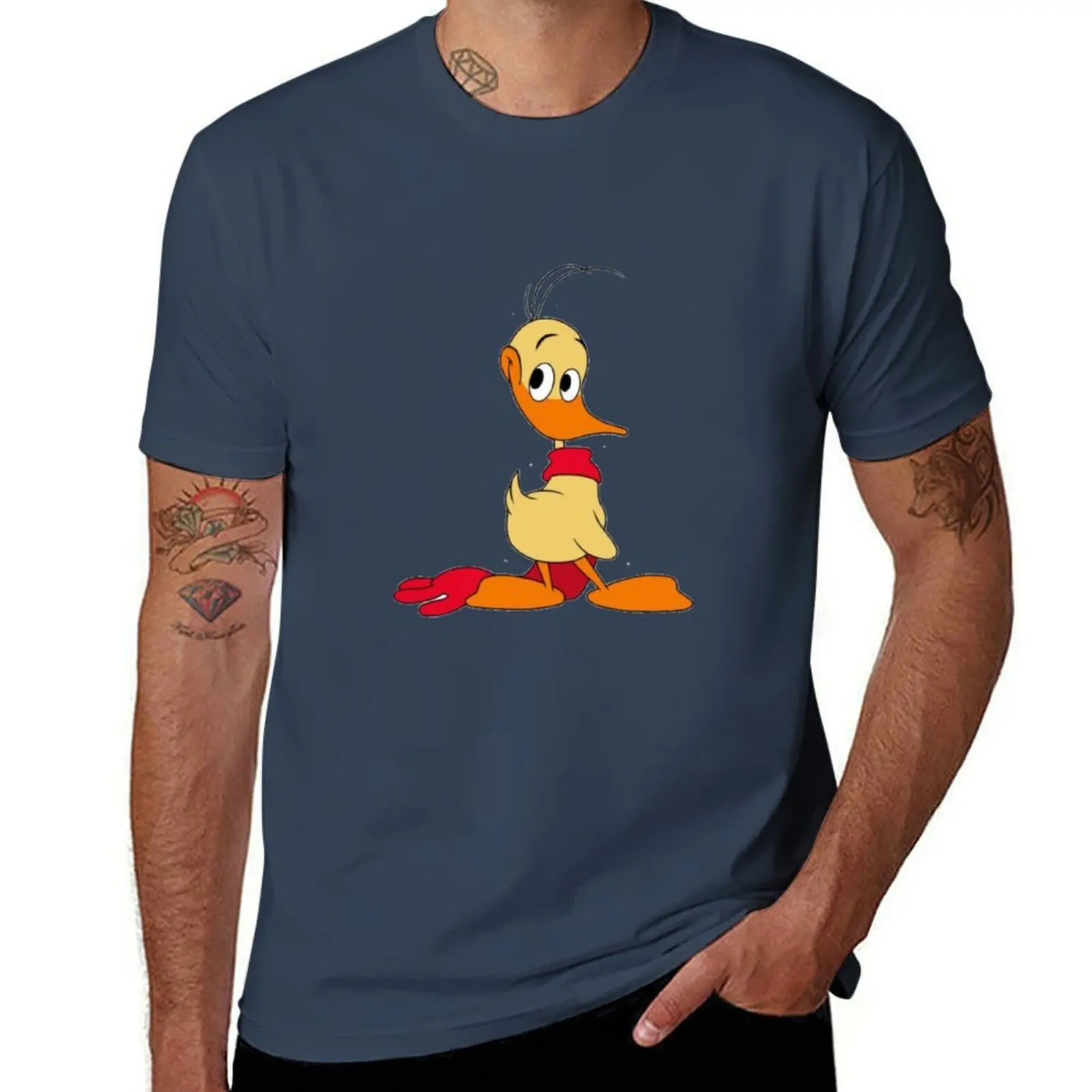 Alfred j kwak Sticker T-Shirt Simple Trendy Casual T-Shirt