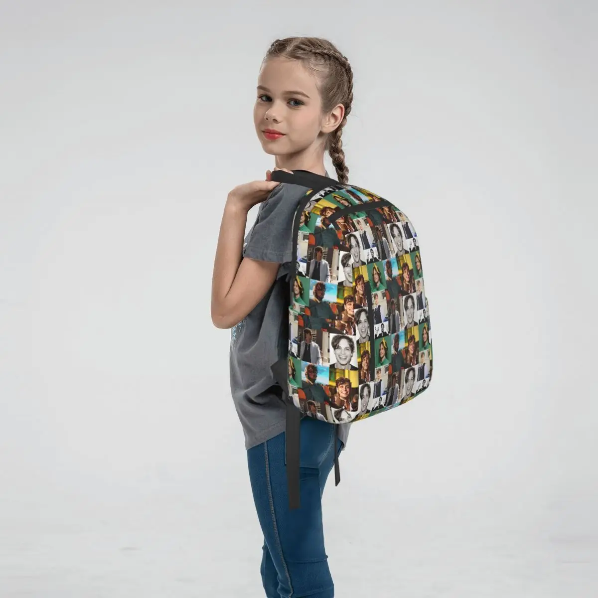 Spencer Reid From Criminal Minds (1) Backpack Large Capacity Boys Girls BookBag School Bag Shoulder Bags for Men Women