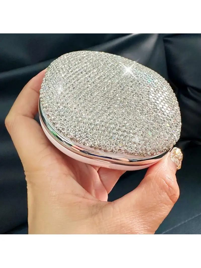 透明な矯正器具保管ボックス-歯科器具クリーナーケース-ダイヤモンドデザイン-歯矯正容器