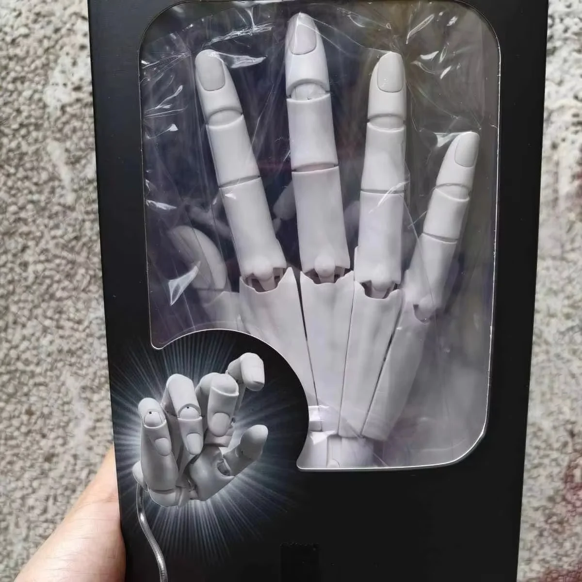 Spot 1/1 Movable Finger Bionic Hand Model Realistic Supermode Body Accessory Drawing Comic Art Props Collection Decoration Toy