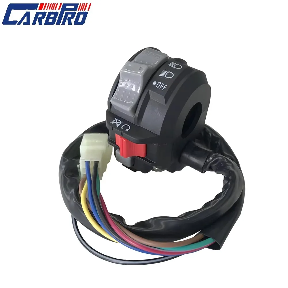 Se adapta a Yamaha Grizzly 600 YFM600 On Off Run Start Stop manillar interruptor de faro