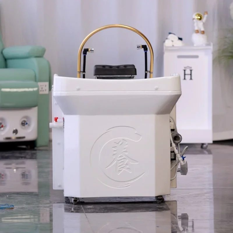 Professional Hair Spa Washbasin Bed Salon Japanese Beauty Washing Chair Chairs Customer Therapy Sillon De Peluqueria Profesional