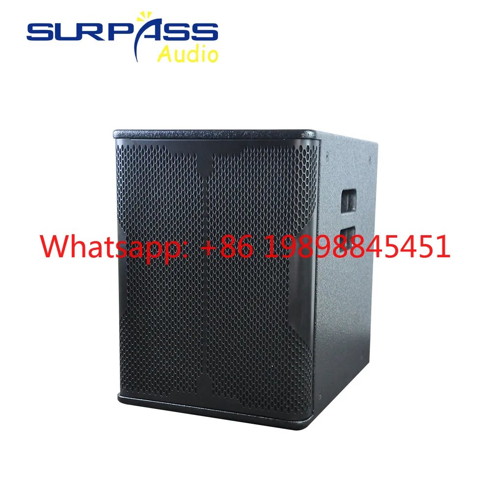 DJ Public Address Outdoor Performance Speaker Box 500W Class D Professional Active Stage 15 Inch Subwoofer