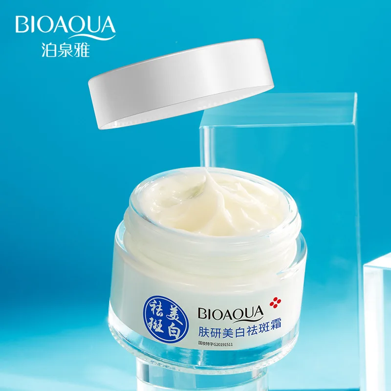 BIOAQUA Anti Freckle Whitening Face Cream Spot-Removing Moisturizing Hydrating Anti-Aging Anti Wrinkles Facial Cream Skin Care