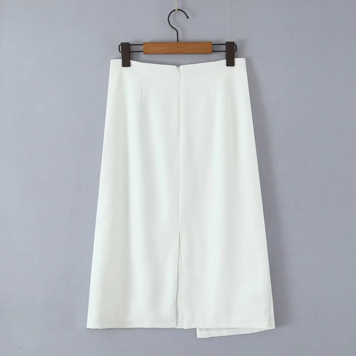 

Korejepo 2025 New Women Clothing European American Style Contrasting Color Strap with Lining Wrapped Hip Skirt
