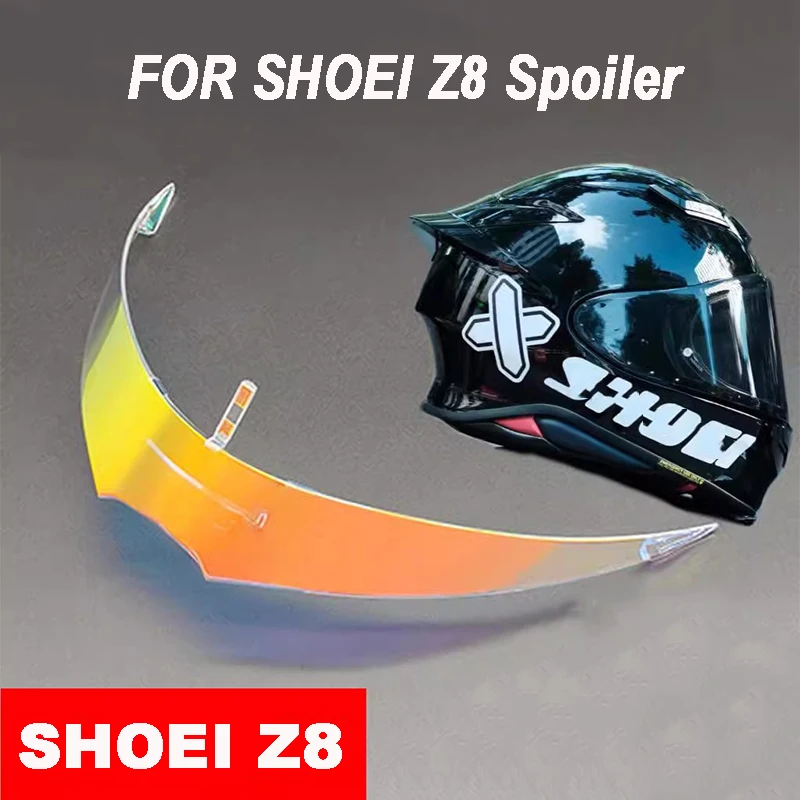 Cascos Para SHOEI Z8 Motorcycle Helmet Small Tail Spoiler for Z8/RF-1400 Helmet Adhesive Tail Spoiler Accessories  ﻿