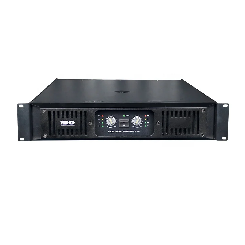 

1500 Watts 2-Channel Power Amplifier iBO H1500 Pa System Sound Equipment Passive 15 Inch Speaker Amplifier