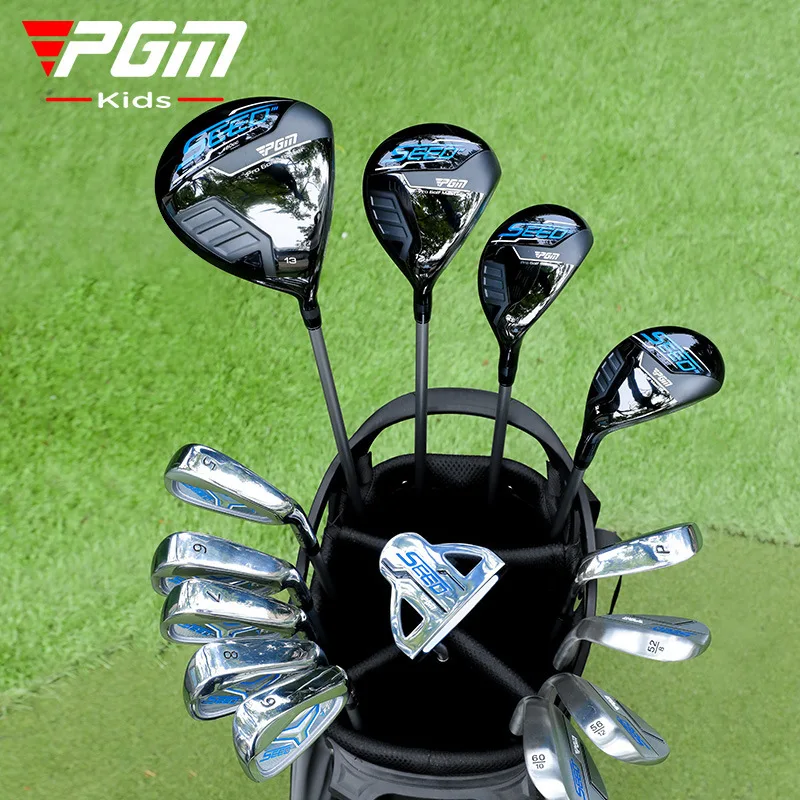 PGM SEED III Pro Kids Golf Clubs Set Junior Right Handed Titanium Steel Children Professional Match with Bag JRTG016 Wholesale