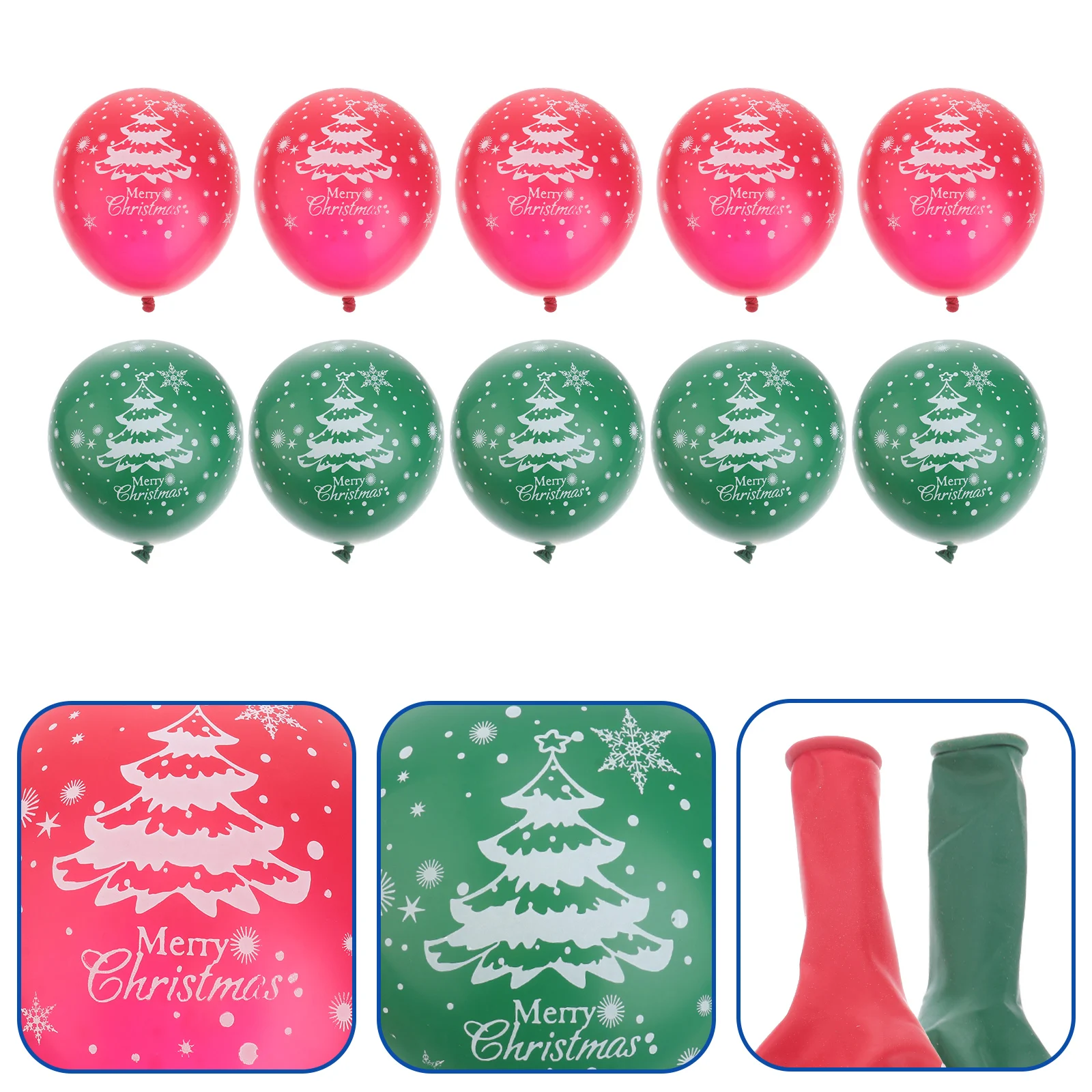 

Merry Christmas Balloon 12 inch balloon Latex balloon 100 latex balloon Decorative balloon