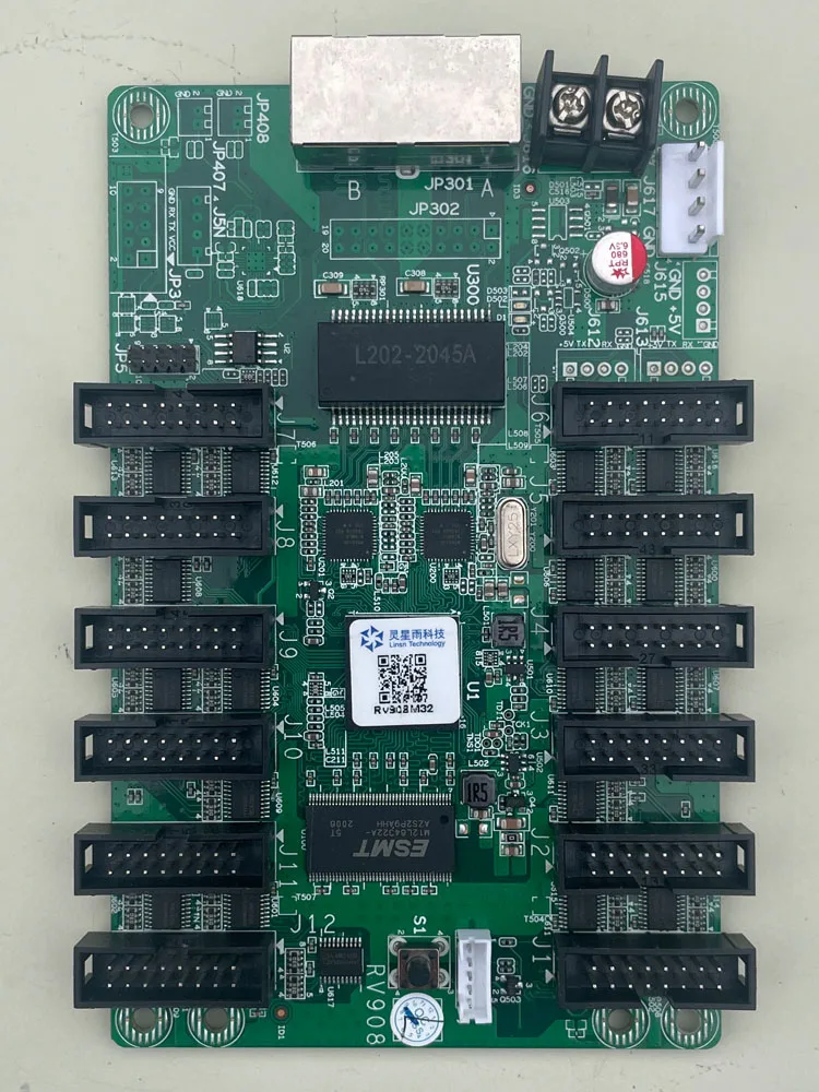 LINSN RV908M32 Fullcolor LED Receiver Card for Rental LED Screen LED Display Control System