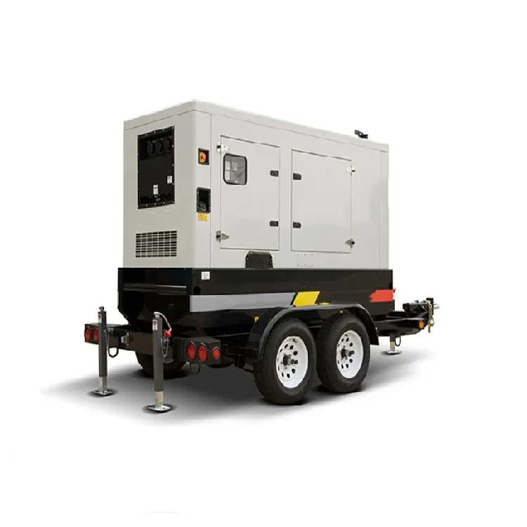 50kw Perkins Silent Trailer Type Diesel Generator