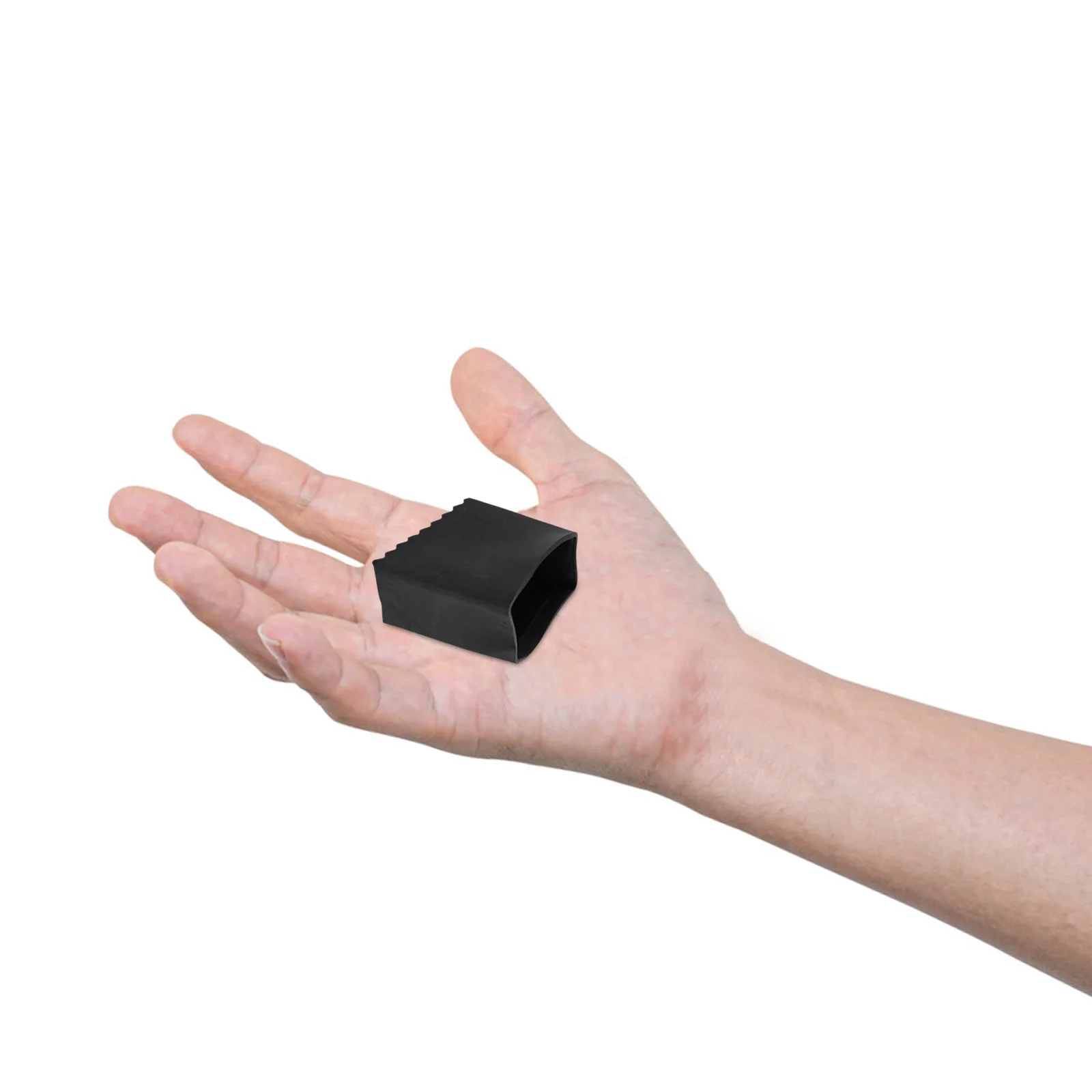 6 قطعة قدم سلم يغطي المطاط عدم الانزلاق دائم الطابق حامي منصات ل للطي سلم اكسسوارات Epdm سقف مطاطي #4