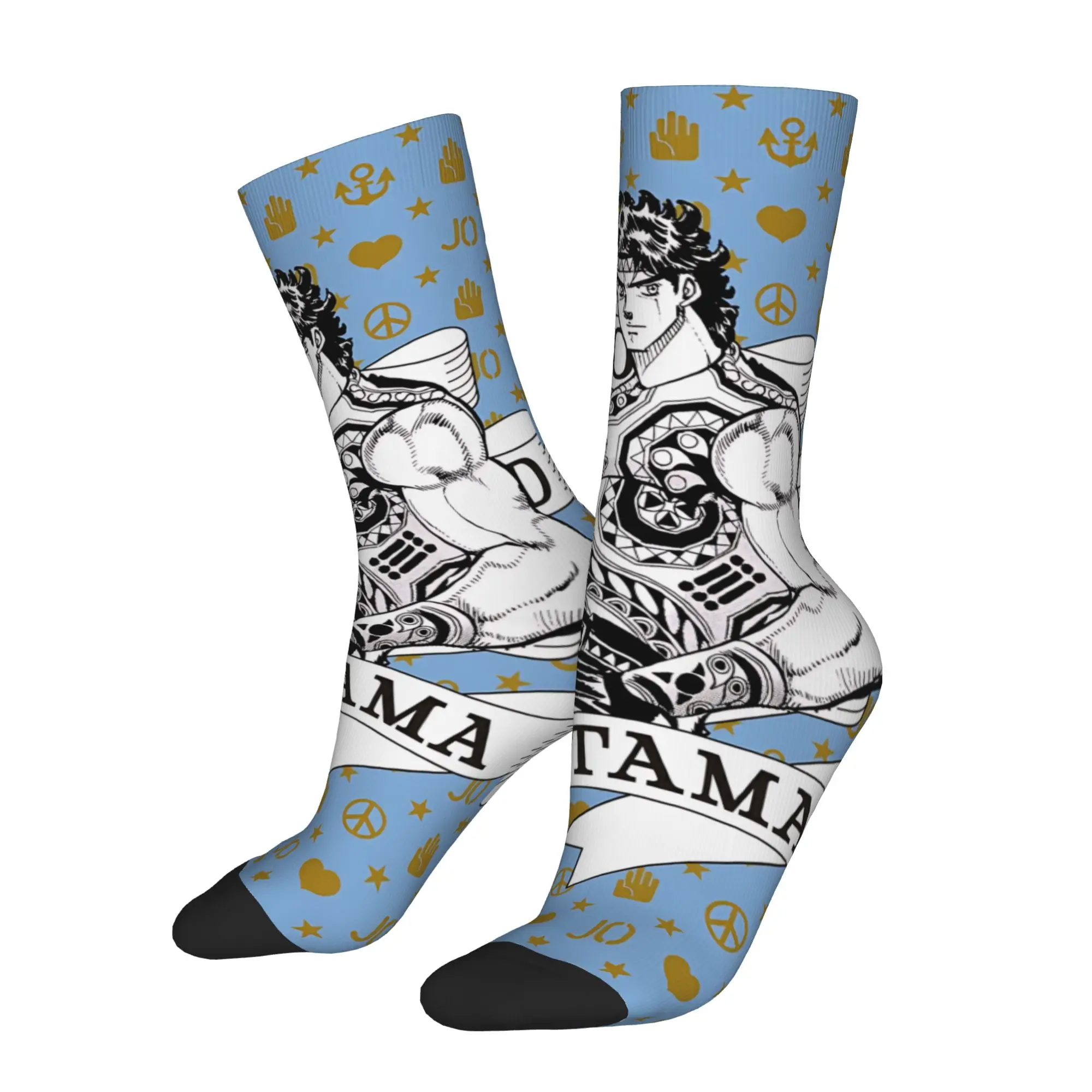 

Jojo's Bizarre Adventure Men's Socks Unisex Adults 18 Plus Street Style Pattern Printed customized items Socks