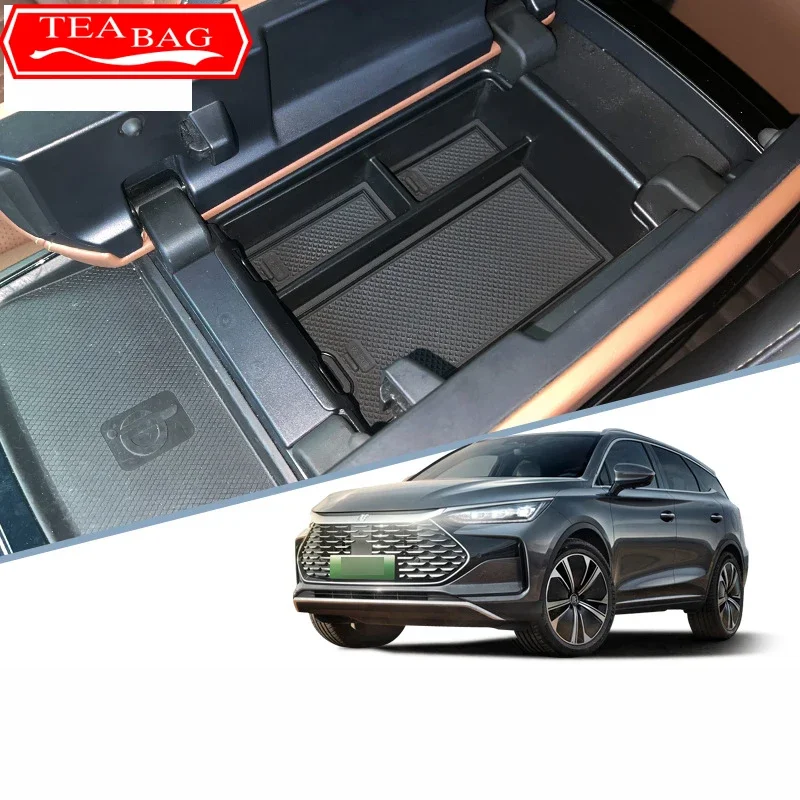 車のアームレスト収納ボックス改造アクセサリーセンターコンソールオーガナイザーbyd-tang-ev-2021-2023