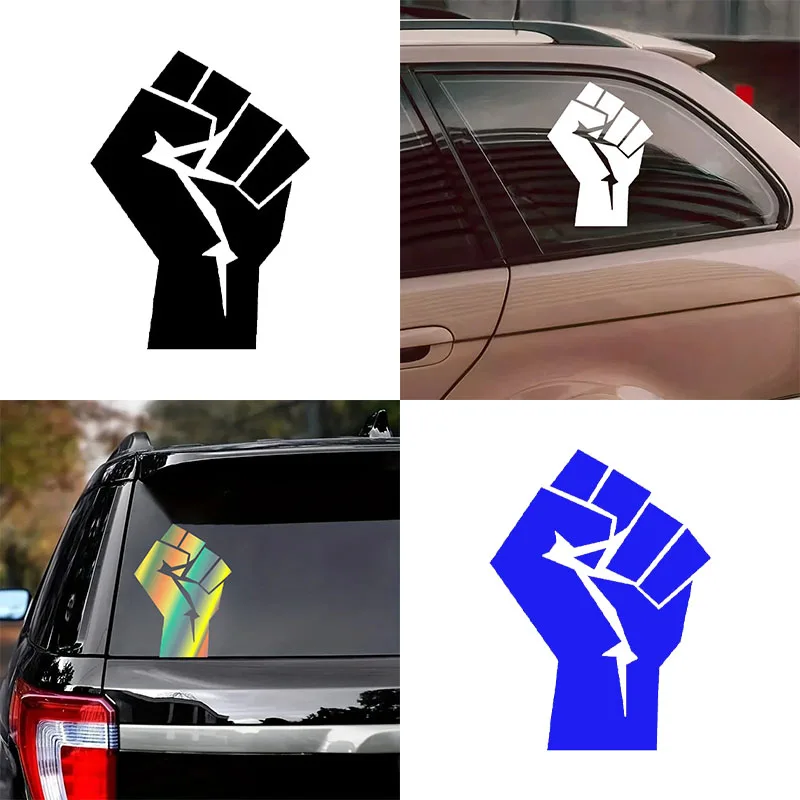 Power Fist Vinyl Car Sticker, Power Pattern Sticker, Suitable for Car Windows, Bumpers, Motorcycle Helmets, External Decoration