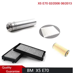 64119248294 2Pcs Cabin Air Filter set For BM  X5 E70 02/2006 06/2013 air filter oil  fuel  11427788460 13327811227