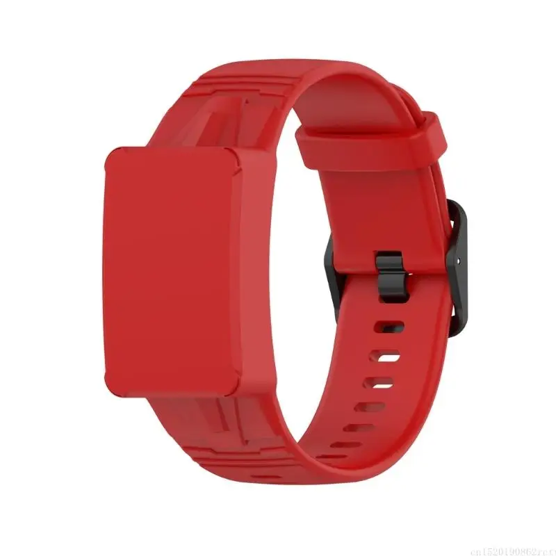 D5BB Replacement Wearable Wristband for 5.0, Models with Matte Silicone, Adjustment Holes and Metal Pin Fastener