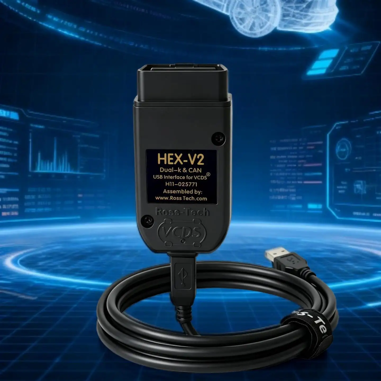 Real HEX V2 Newest V26.3 VAG COM Free Update Multilingual Unlimited Vins For VW/AUDI/Skoda/Seat Car Diagnostic Scanner Cable
