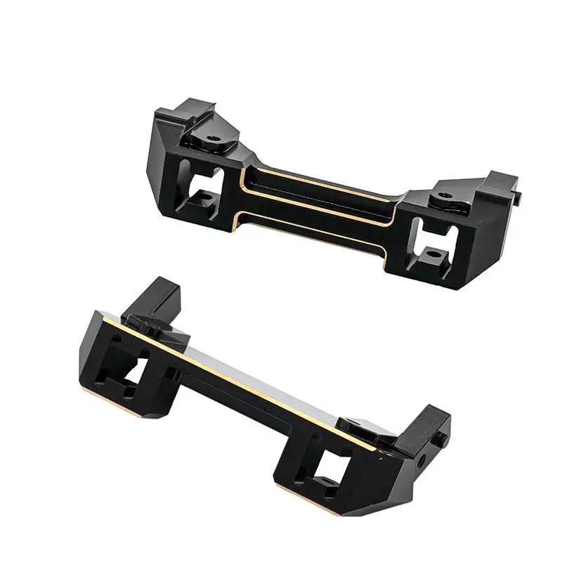 Brass Front and Rear Bumper Mount Counterweight for RGT EX86190 EX 86190 LC76 1/10 RC Crawler Car Upgrade Parts