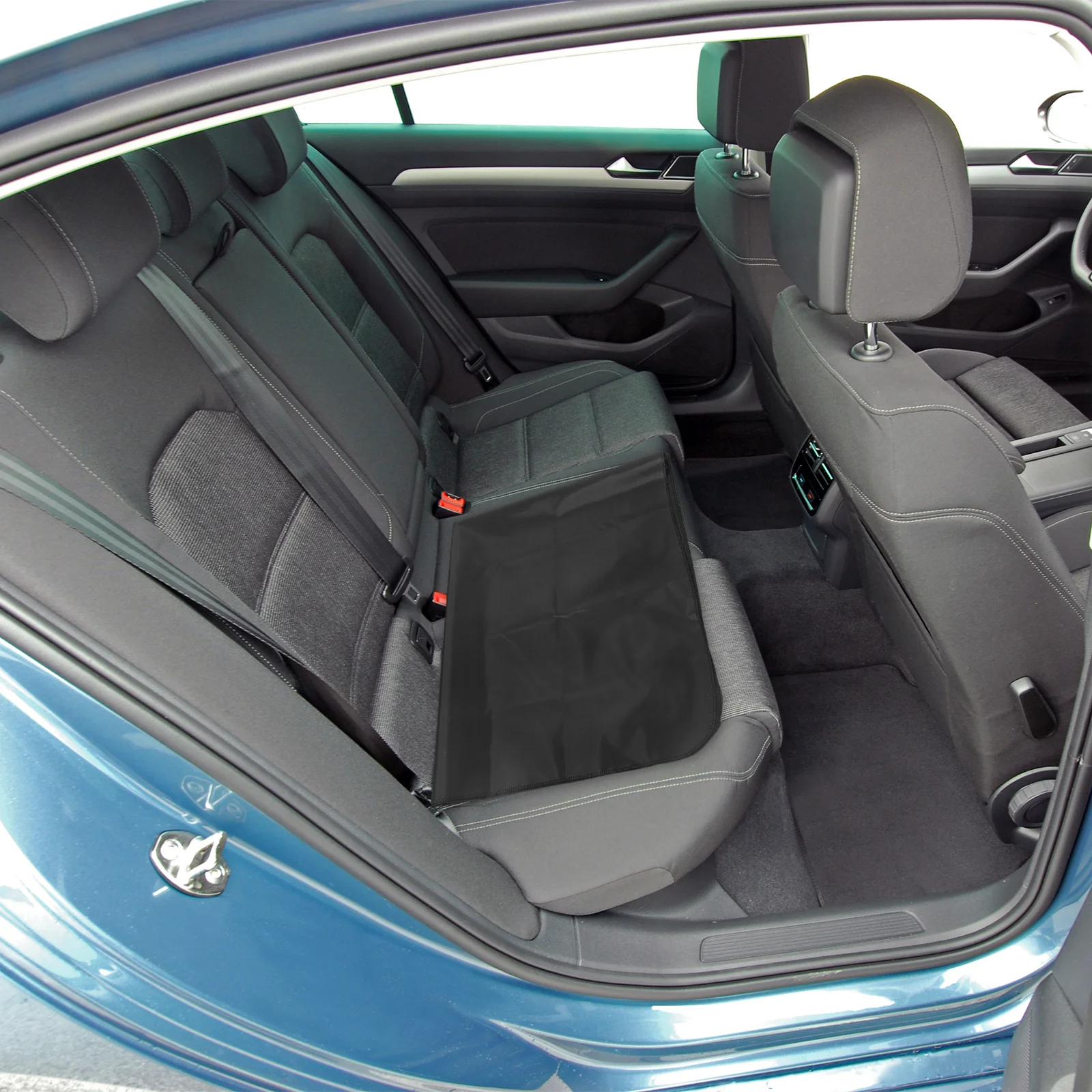 

GRIRIW Bench Car Seat Cover Protector Waterproof Oxford Cloth Full Rear Seat Coverage Comfortable Design