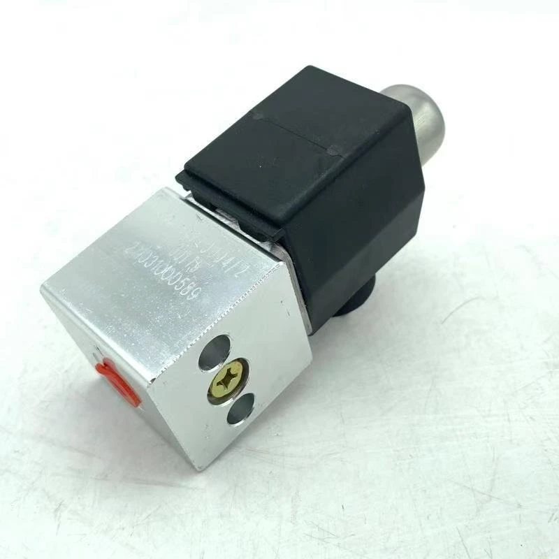 Two-position three-way exhaust flameout solenoid valve single double plug