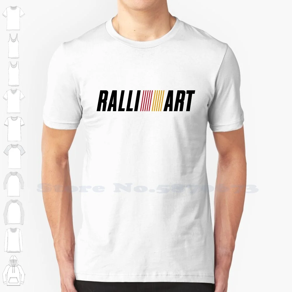 Ralliart Logo Casual T Shirt Top Quality Graphic 100% Cotton Tees