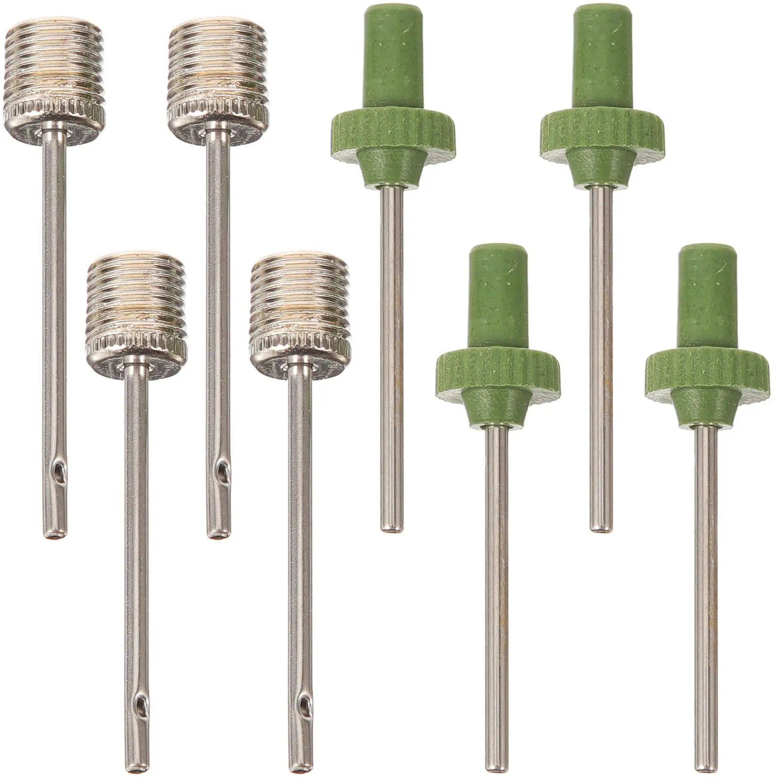 40pcs 인플레이션 바늘 농구 축구 축구 공 핀 배구 금속 플라스틱 펌프 바늘 공 액세서리